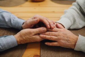 old peoples hands